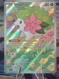 Pokemon TCG: Shaymin (Illustration Rare) - 185/182 - S&V Destined Rivals - NM - Image 3