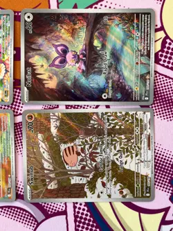 Pokemon TCG - Journey Together IR BUNDLE (x4) - Swinub, Iono's Kilowattrel - NM - Image 3