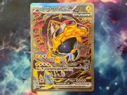 Pokemon Iron Hands 154/131 ex SV Prismatic Evolutions SIR Holo TCG - Image 1