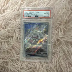 Pokemon Greavard SV01 Scarlet & Violet Illustration Rare Holo PSA 8 214/198 2023 - Image 1