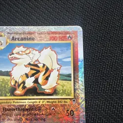 Arcanine 36/110 Reverse Holo Legendary Collection Pokemon Card - Image 3