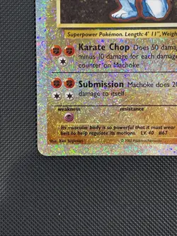 Pokemon Machoke 51/110 Legendary Collection Reverse Holo -NM/MINT - Image 5
