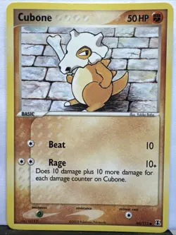 Pokemon Cubone 60/113 Delta Species Unlimited NM - Image 1