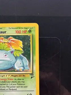 Pokemon Venusaur Base Set 15/102 Holo Rare 100 HP English Card 1999 - Image 4