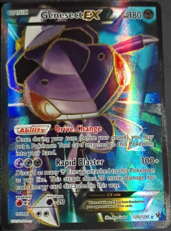 The Pokemon Company Genesect EX Full Art Ultra Rare Holo Fates Collide 120/124 - Image 1