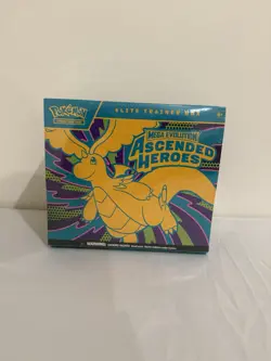 Pokemon Mega Evolution Ascended Heroes Elite Trainer Box English 2026 - Image 1