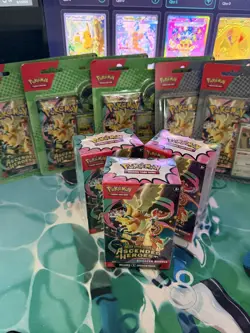 Pokemon Ascended Heroes Booster Bundle x3, 2-Pack blisters x5 (Erika and Larry) - Image 1