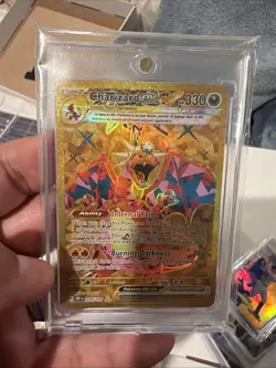 2023 POKEMON OBF EN-OBSIDIAN FLAMES 228 CHARIZARD EX HYPER RARE NM - Image 1