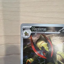 Pokemon TCG Haxorus Illustration Rare Black Bolt 147/086 - Image 2