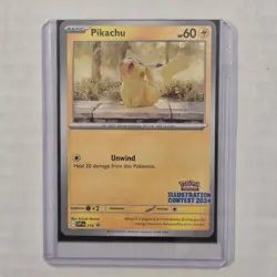 Pokemon - Pikachu SVP 214 Illustration Contest 2024 NM - Image 1