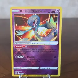 Pokemon Radiant Gardevoir Radiant Rare Holo Lost Origin 069/196 - Image 1