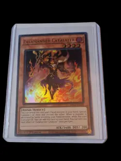 🔥Yugioh TCG-Zalamander Catalyzer-MP23-EN216-Ultra Rare-1st Edition-M/NM!🔥 - Image 1