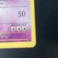 Pokemon Kadabra 1st Edition Base Set Shadowless Uncommon 32/102 WOTC HP60 - Image 4