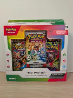 Pokemon First Partner Series 1 Illustration Collection In Hand New Sealed - Image 1