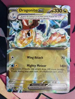 Pokemon TCG: Dragonite ex 159/197 SV03: Obsidian Flames Holo - Image 1