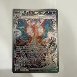 2023 Pokemon OBF En Charizard EX SAR 223/197 Sv03: Obsidian Flames Holo Rare - Image 1