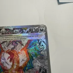2023 Pokemon OBF En Charizard EX SAR 223/197 Sv03: Obsidian Flames Holo Rare - Image 3