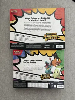 Pokemon Ascended Heroes – Mega Emboar EX Box & Deluxe Pin Collection - Image 2