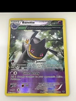 Banette 32/108 Rare Roaring Skies Pokemon Reverse Holo Near Mint - Image 1