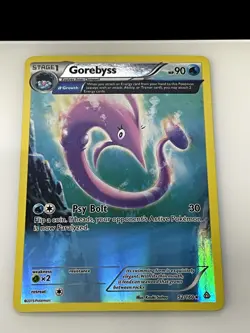 Gorebyss 52/160 Rare Primal Clash Pokemon Reverse Holo Near Mint - Image 1
