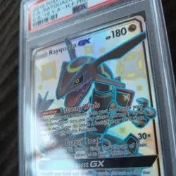 2018 POKEMON SUN & MOON CELESTIAL STORM 177a FULL ART/RAYQUAZA GX 2019 PSA 9 - Image 2