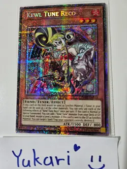 YuGiOh TCG Kewl Tune Reco (Starlight Rare) NM First Edition PHRE-EN033 - Image 1