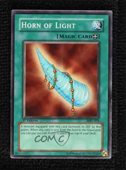Horn of Light 1st Ed. YuGiOh Magic Ruler #MRL-004 2002 - Image 1