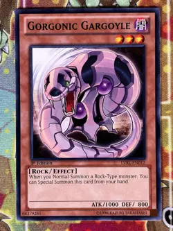 Yugioh Gorgonic Gargoyle LVAL-EN012 Single - Image 1