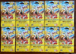 One Piece Adventure On Kami’s Island OP15-EB04 Sleeved Booster X 10 packs - Image 1