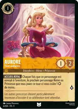Lorcana - Aurore - Tient audiance - Fabuleux Chapitre 9 - MINT/NMINT - FR - FOIL - Image 1