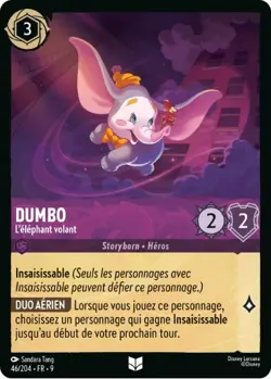 Lorcana - Dumbo - L'elephant volant - MINT/NMINT - FR - FOIL - Image 1