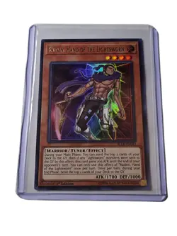 🔥Yugioh Raiden, Hand of the Lightsworn BLLR-EN042 Ultra Rare 1st Ed NM🔥 - Image 1