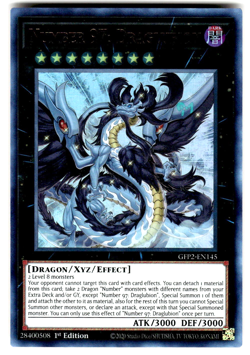 YuGiOh 2nd Haunting Card GFP2-EN145 Number 97: Draglubion - Image 1