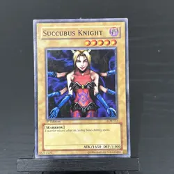 YuGiOh Succubus Knight LOB-117 1st Edition Near Mint - Image 1