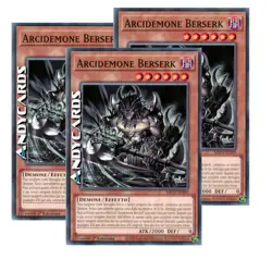 ARCIDEMONE BERSERK 3x • (Berserk Archfiend) • Comune • MP25 IT309 • 1Ed • Yugioh - Image 1