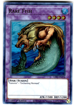 YuGiOh 2nd Haunting Card GFP2-EN118 Rare Fish - Image 1