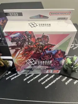 Gundam Card Game - ST03 Zeon's Rush Starter Deck - English - Brand New Sealed - Image 3