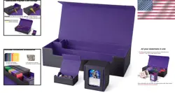 Stylish Trading Card Organizer Box with Magnetic Closure, Ideal for Magic & More - Image 2