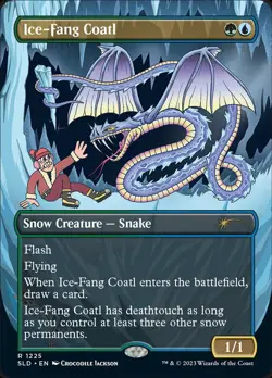Ice-Fang Coatl (1225) (Secret Lair Drop Series) - Image 1