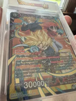 Dragon Ball Super Card Game SS Son Goku Pan and SS Trunks Galactic 10 Gem Mint - Image 5