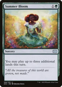 Summer Bloom 160 Uncommon Double Masters 2022 Near Mint - Image 1
