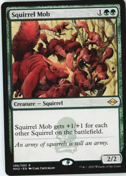 Squirrel Mob 286 Rare Modern Horizons 2 Near Mint - Image 2
