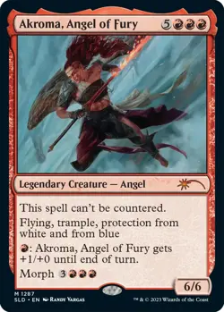 Akroma, Angel of Fury (1287) (Secret Lair Drop Series) - Image 1