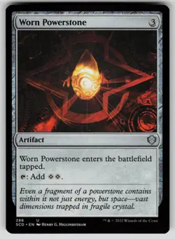 Worn Powerstone Normal U Starter Commander Decks 288 NM - Image 1