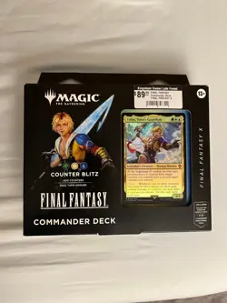 Sealed Magic The Gathering Final Fantasy Commander Deck Tidus + Terra + Yshtola - Image 2