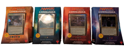 2017 Magic the Gathering MTG Commander Set of 4 Factory Sealed Decks - ENGLISH - Image 1