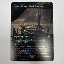 Wizards of the Coast Minas Morgul Dark Fortress Foil Legendary Land Surge Foil - Image 1