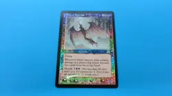 FOIL SILENT SPECTER CREATURE ONSLAUGHT MTG MAGIC GATHERING NM / UNPLAYED - Image 1