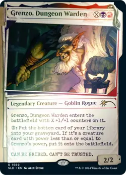 Grenzo, Dungeon Warden (Rainbow Foil) (1569) (Secret Lair Drop Series) - Image 1