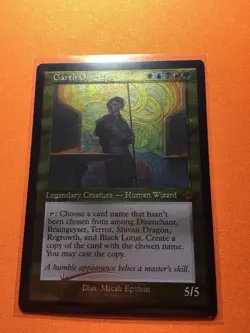 MTG Magic The Gathering Garth One-Eye Foil Etched MH2 Mythic 5 Color Lotus - Image 1